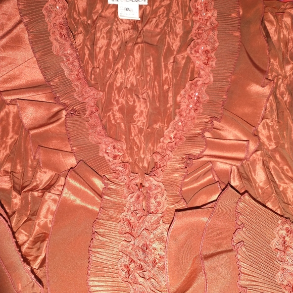 MK SOLO "VANESSA" TAFFETA BLOUSE - Picture 3 of 11
